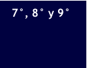 7°, 8° y 9°